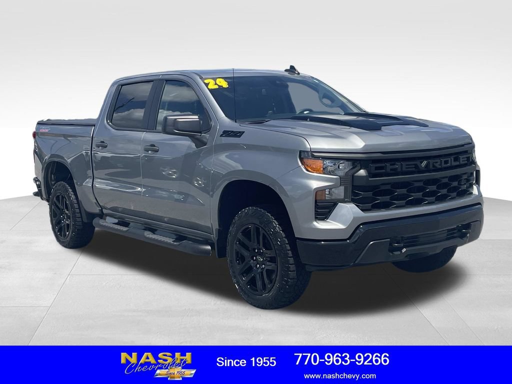2024 Chevrolet Silverado 1500 Custom Trail Boss Truck Crew Cab