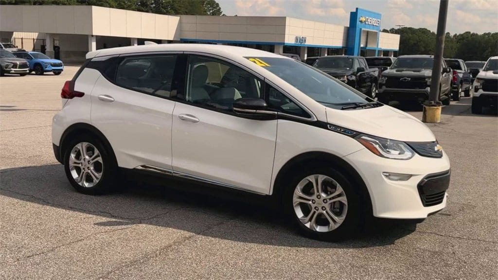 Used 2021 Chevrolet Bolt EV LT with VIN 1G1FY6S05M4113016 for sale in Lawrenceville, GA