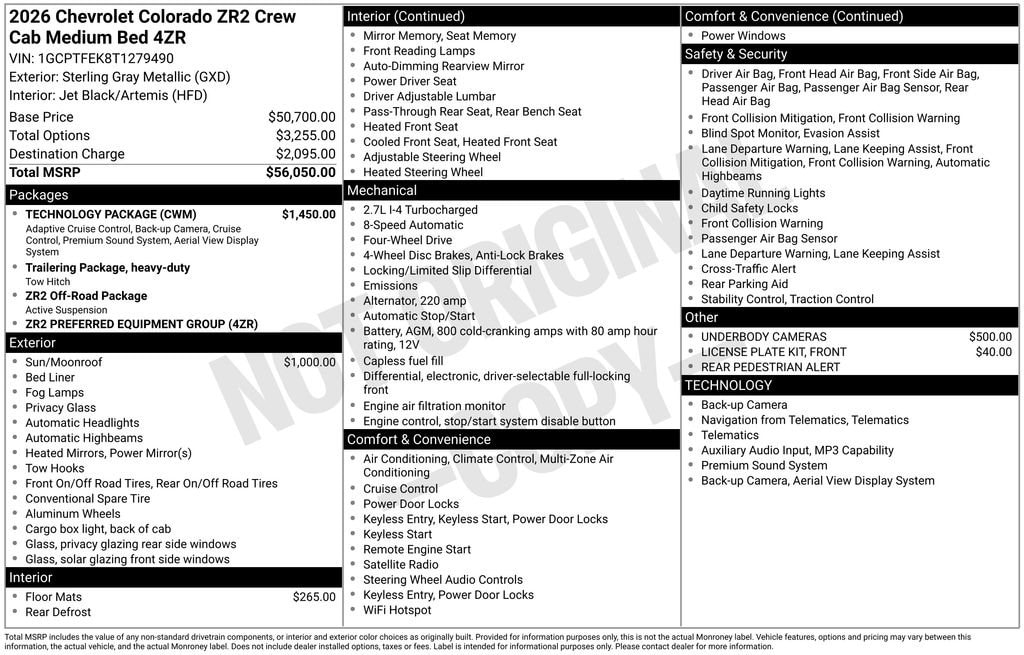 2026 Chevrolet Colorado ZR2 - Photo 6