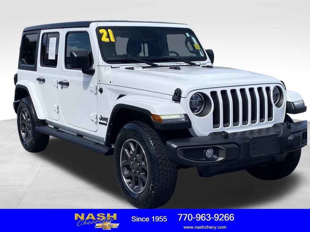 Used 2021 Jeep Wrangler Unlimited Sport SUV