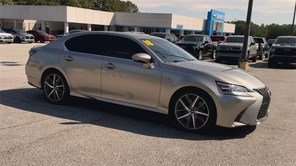 Used 2018 Lexus GS 350 with VIN JTHBZ1BL9JA013559 for sale in Lawrenceville, GA