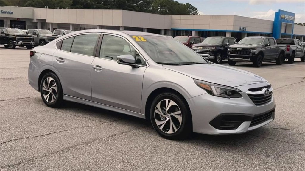 Used 2022 Subaru Legacy Premium with VIN 4S3BWAC67N3004176 for sale in Lawrenceville, GA