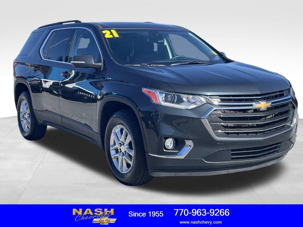 Used 2021 Chevrolet Traverse LT Cloth w/1LT SUV