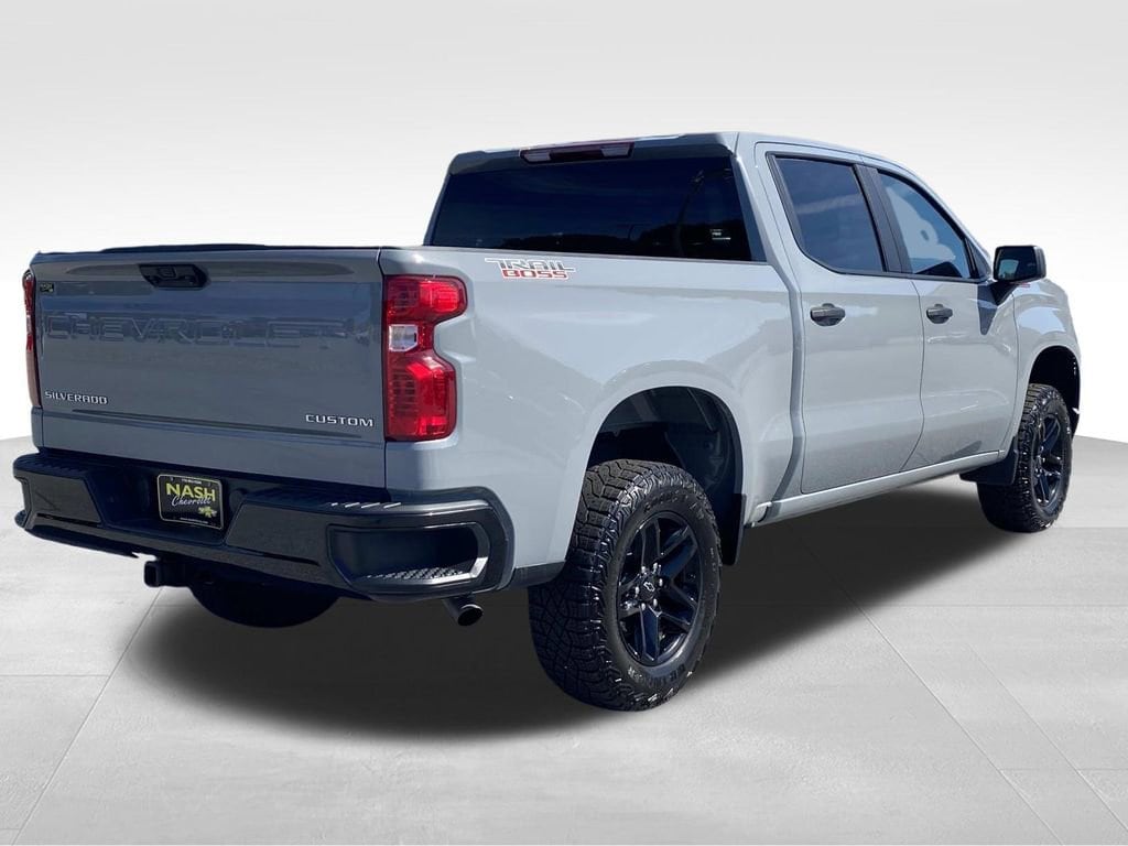 Certified 2024 Chevrolet Silverado 1500 Custom Trail Boss Truck Crew Cab