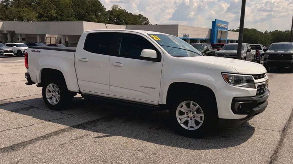 Certified 2021 Chevrolet Colorado LT with VIN 1GCGTCEN2M1233504 for sale in Lawrenceville, GA