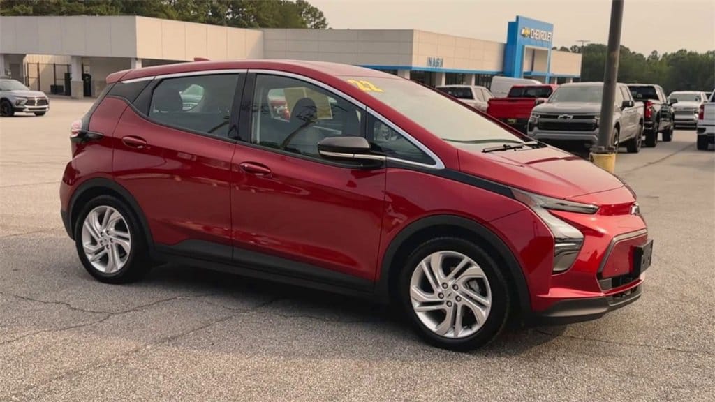 Used 2022 Chevrolet Bolt EV LT with VIN 1G1FW6S09N4100535 for sale in Lawrenceville, GA