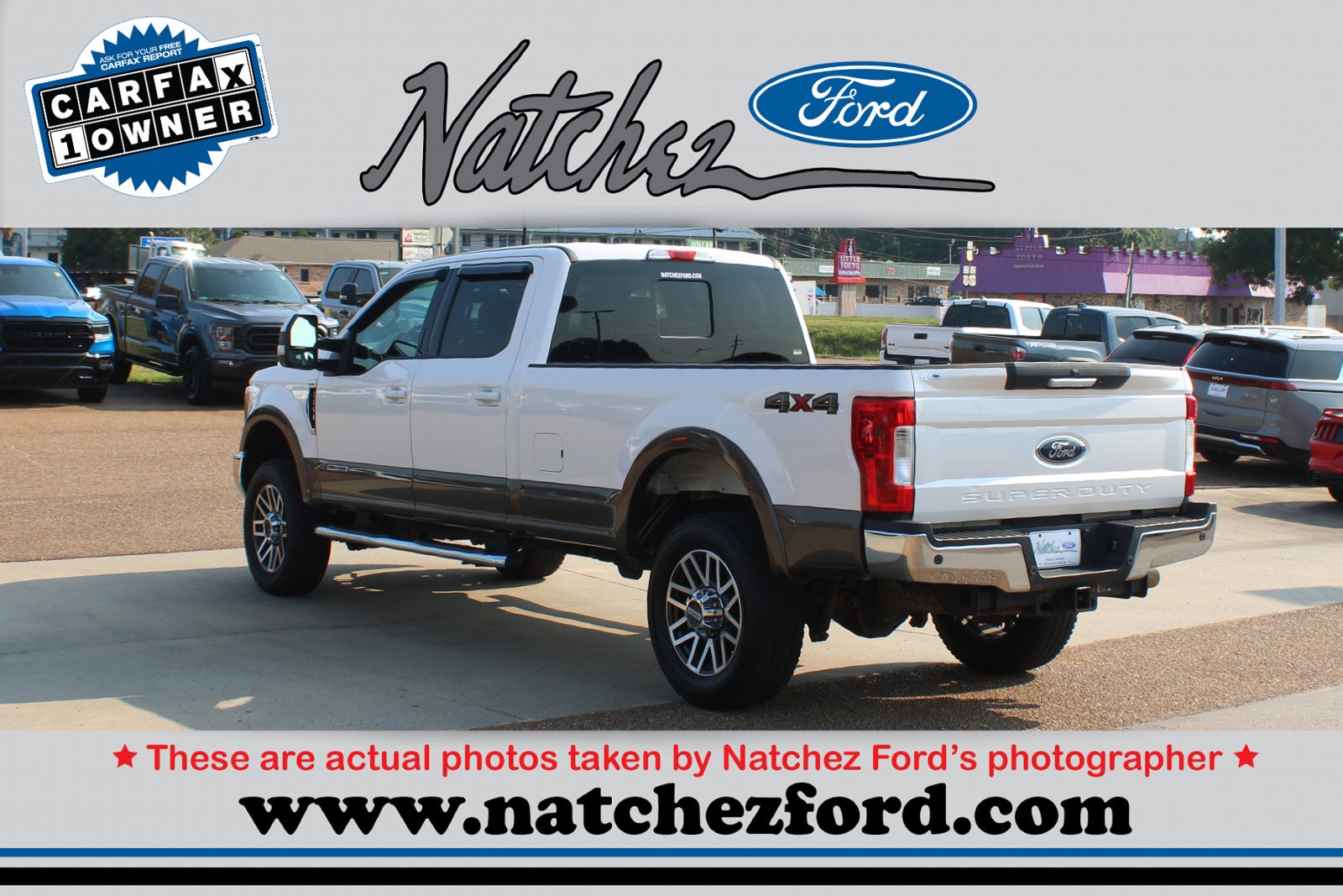 Used 2017 Ford F-350 Super Duty Lariat with VIN 1FT8W3BT2HEE23882 for sale in Natchez, MS