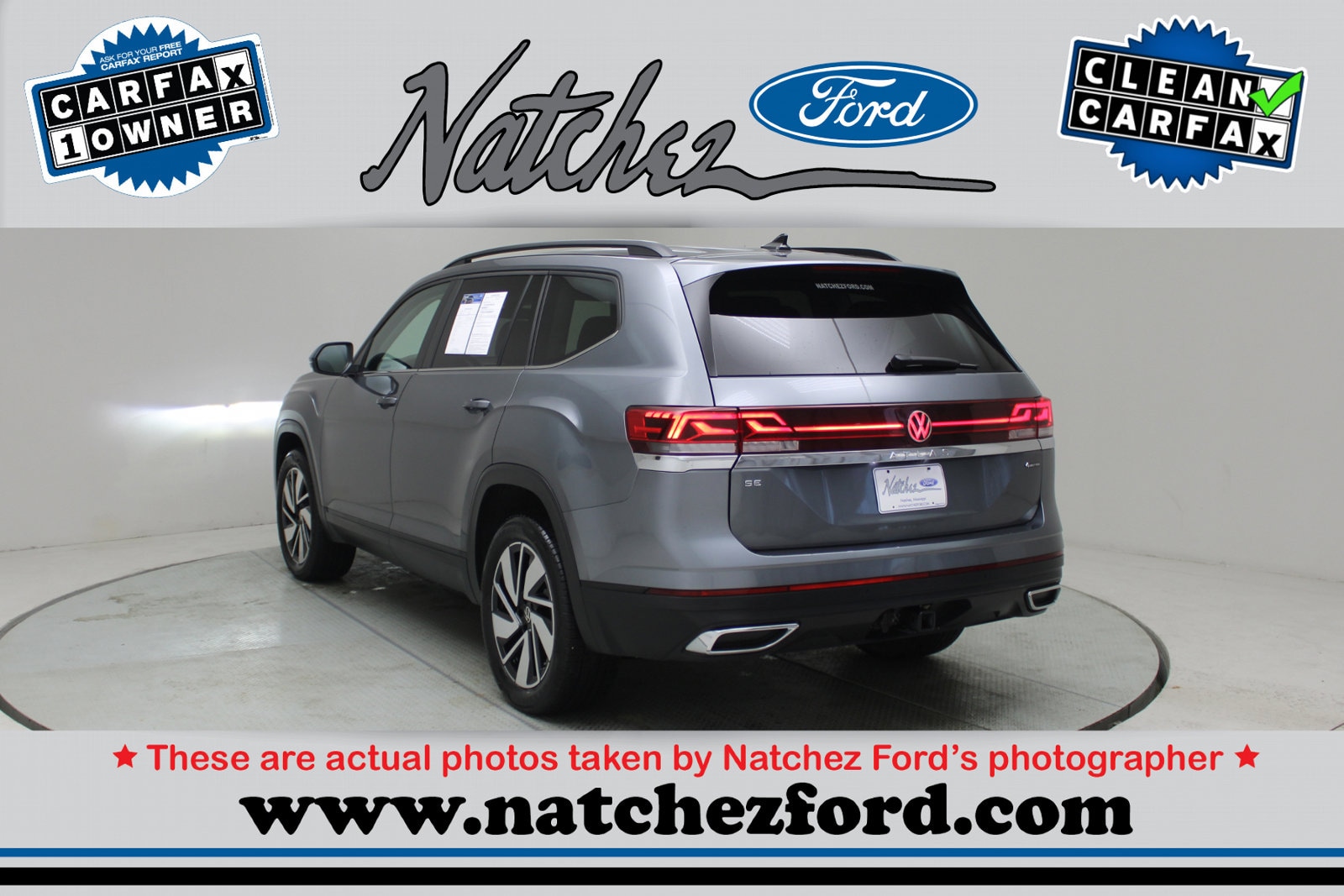 Used 2024 Volkswagen Atlas SE w/Tech with VIN 1V2HR2CA3RC524438 for sale in Natchez, MS