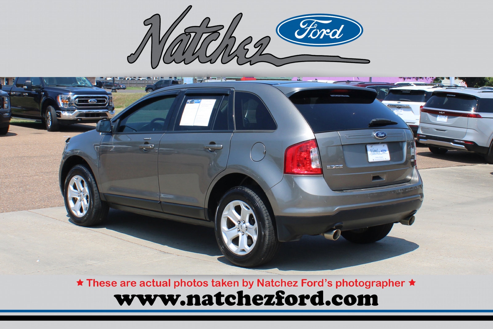 Used 2014 Ford Edge SEL with VIN 2FMDK3JC4EBA09520 for sale in Natchez, MS