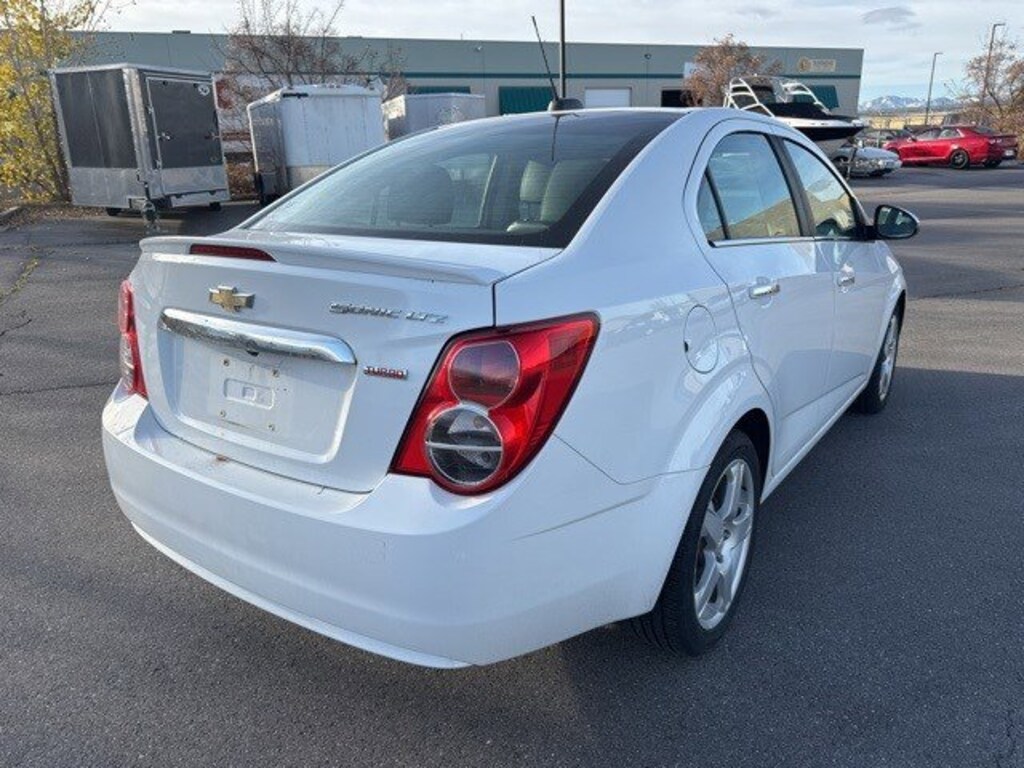 Used 2015 Chevrolet Sonic LTZ Sedan