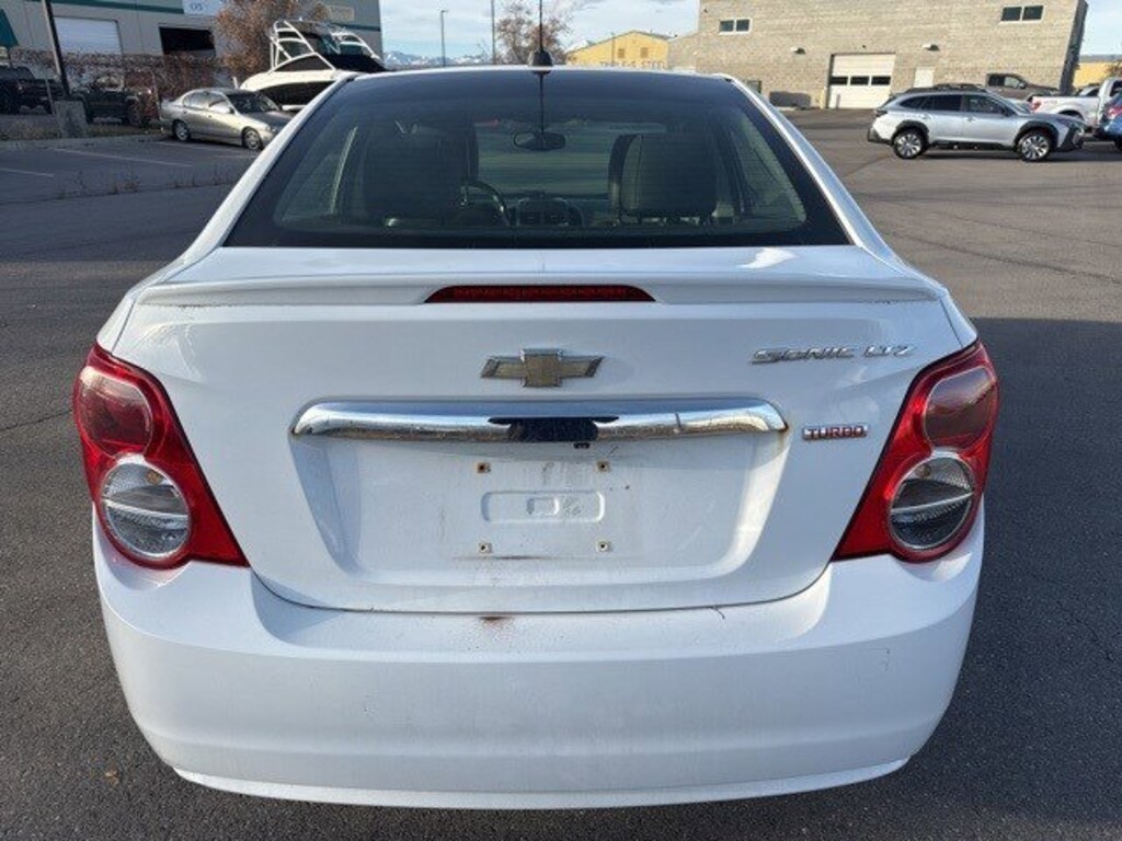 Used 2015 Chevrolet Sonic LTZ Sedan