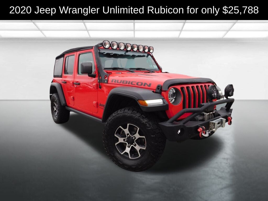 Used 2020 Jeep Wrangler Unlimited Rubicon SUV