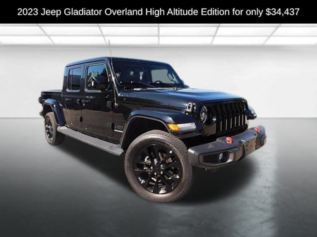 Used 2023 Jeep Gladiator Overland Truck Crew Cab