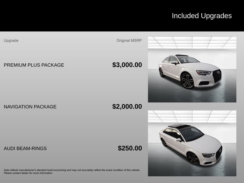 Used 2020 Audi A3 2.0T Premium Sedan