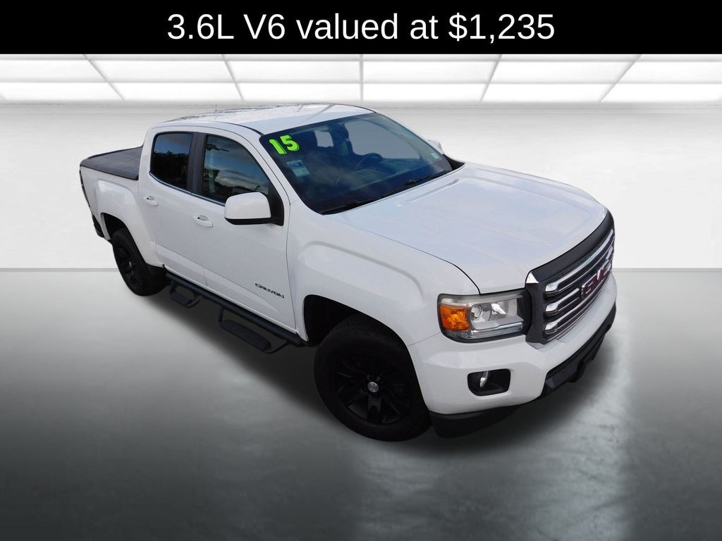 Used 2015 GMC Canyon SLE Truck Crew Cab