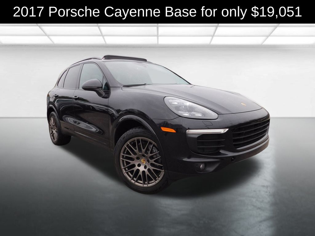 2017 Porsche Cayenne Platinum Edition
