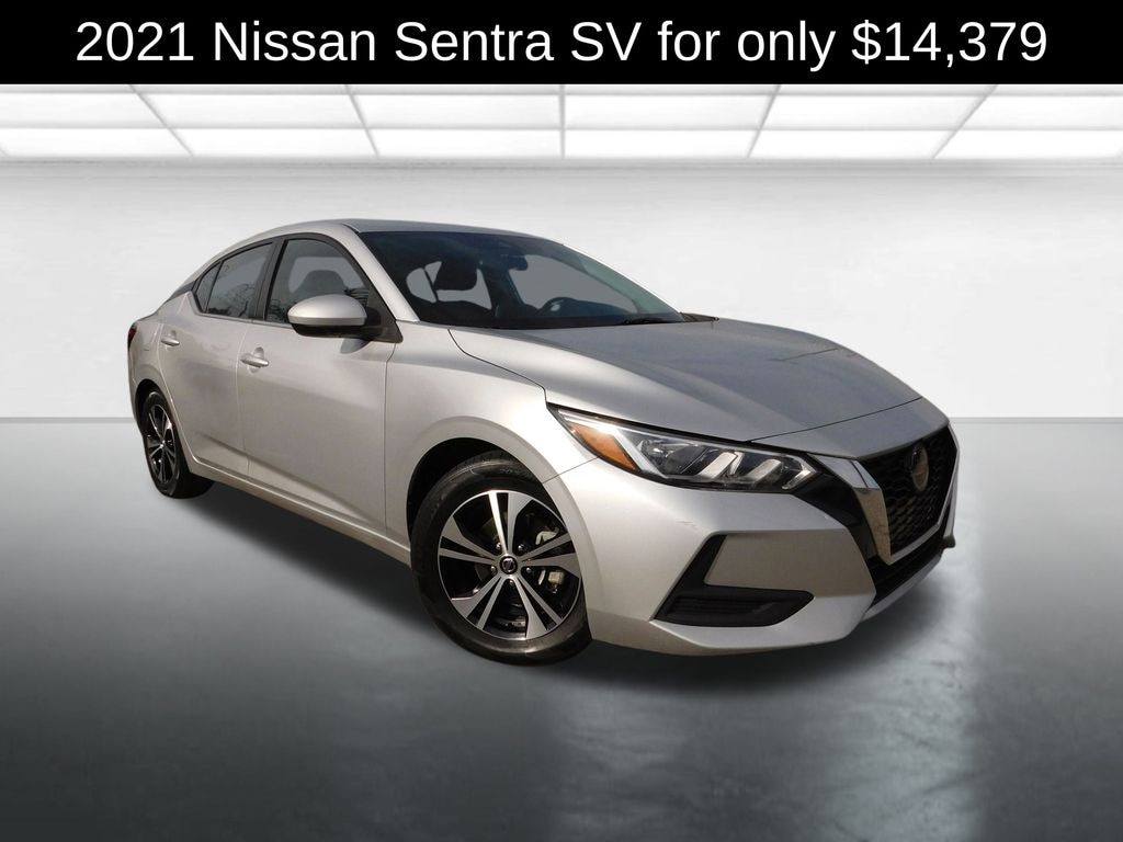 Used 2021 Nissan Sentra SV Sedan