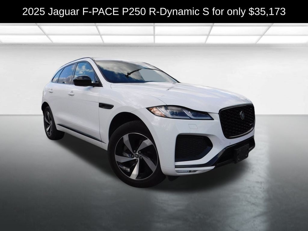 Used 2025 Jaguar F-PACE P250 R-Dynamic S SUV