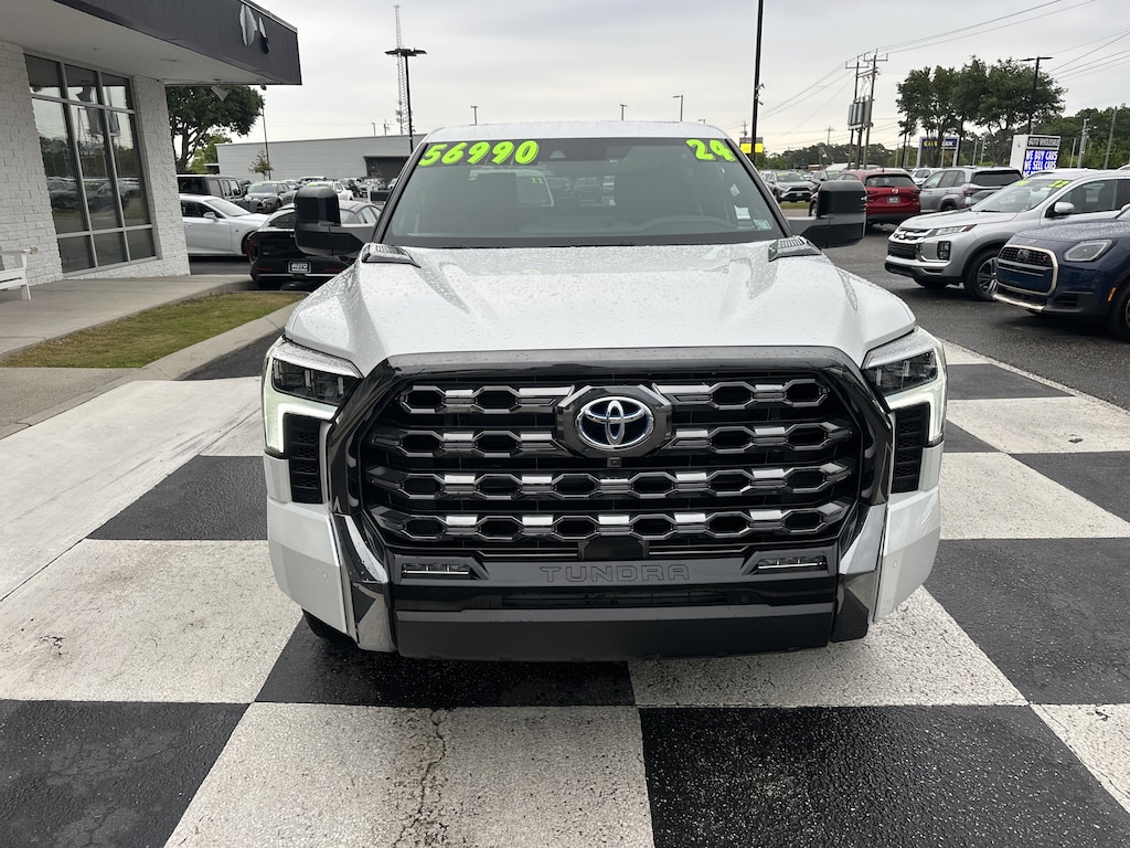 Used 2024 Toyota Tundra i-FORCE MAX Platinum Truck CrewMax