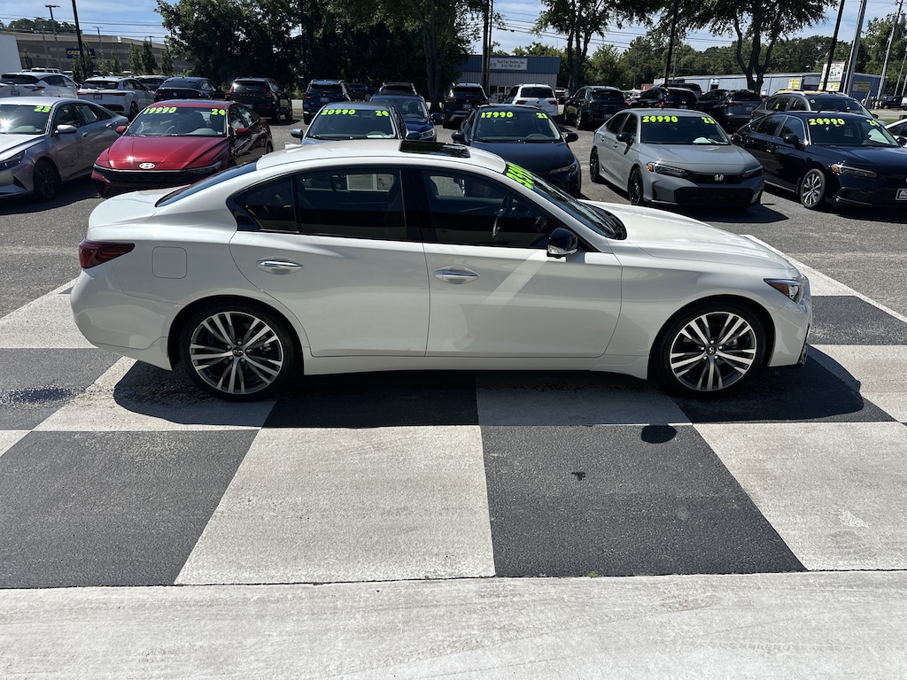 Used 2023 INFINITI Q50 SENSORY Sedan