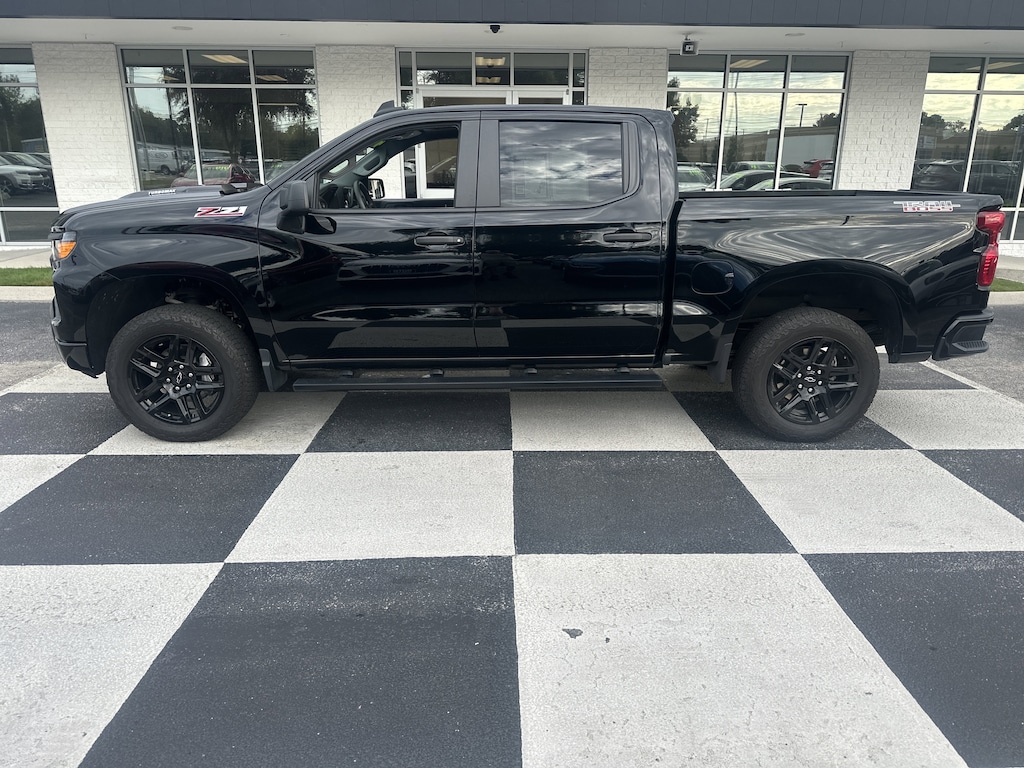 Used 2024 Chevrolet Silverado 1500 Custom Trail Boss Truck Crew Cab