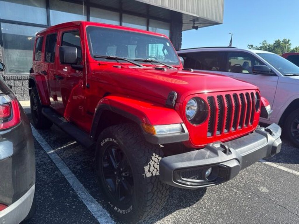 Used 2021 Jeep Wrangler Unlimited Sahara Altitude SUV