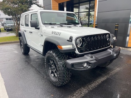 2026 Jeep Wrangler Willys 4X4 SUV Jacksonville NC