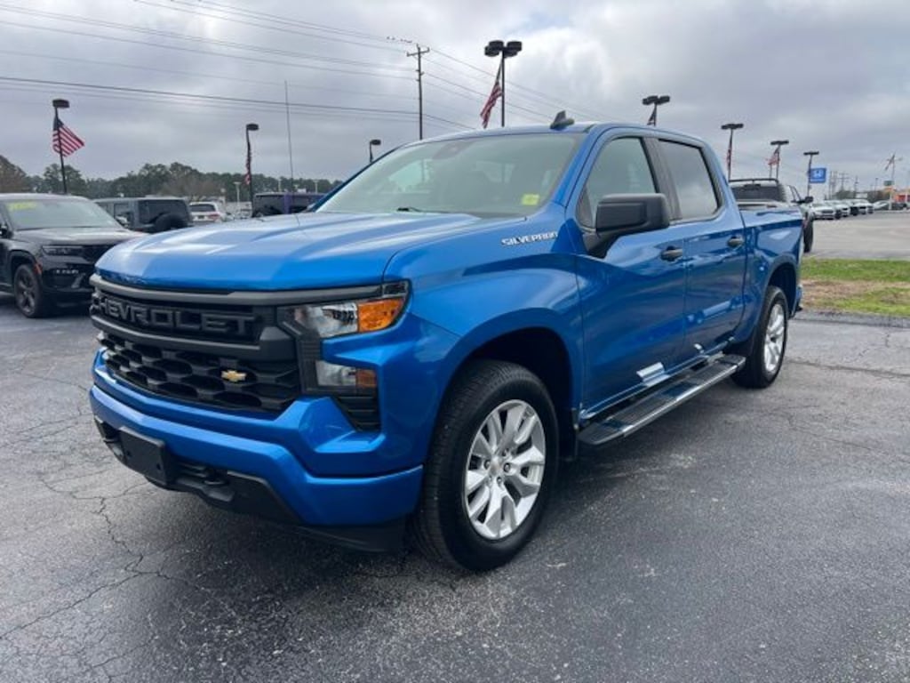 Used 2023 Chevrolet Silverado 1500 Custom Crew Cab