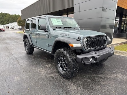 2026 Jeep Wrangler Willys 4X4 SUV Jacksonville NC