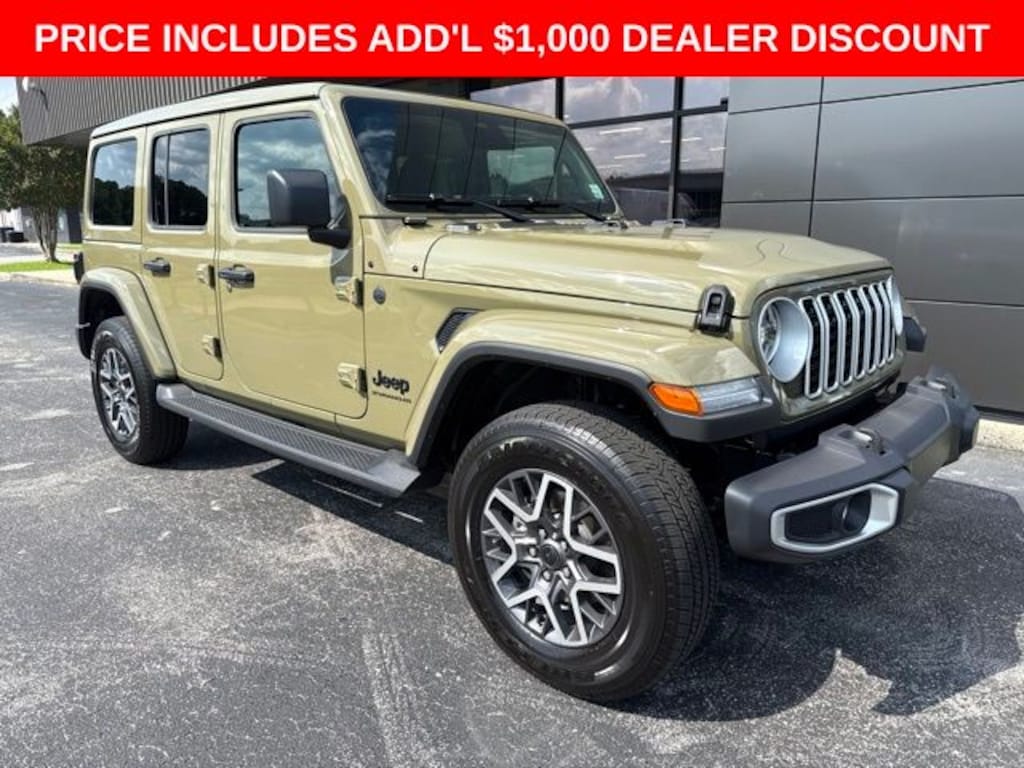 New 2026 Jeep Wrangler Sahara 4X4 SUV