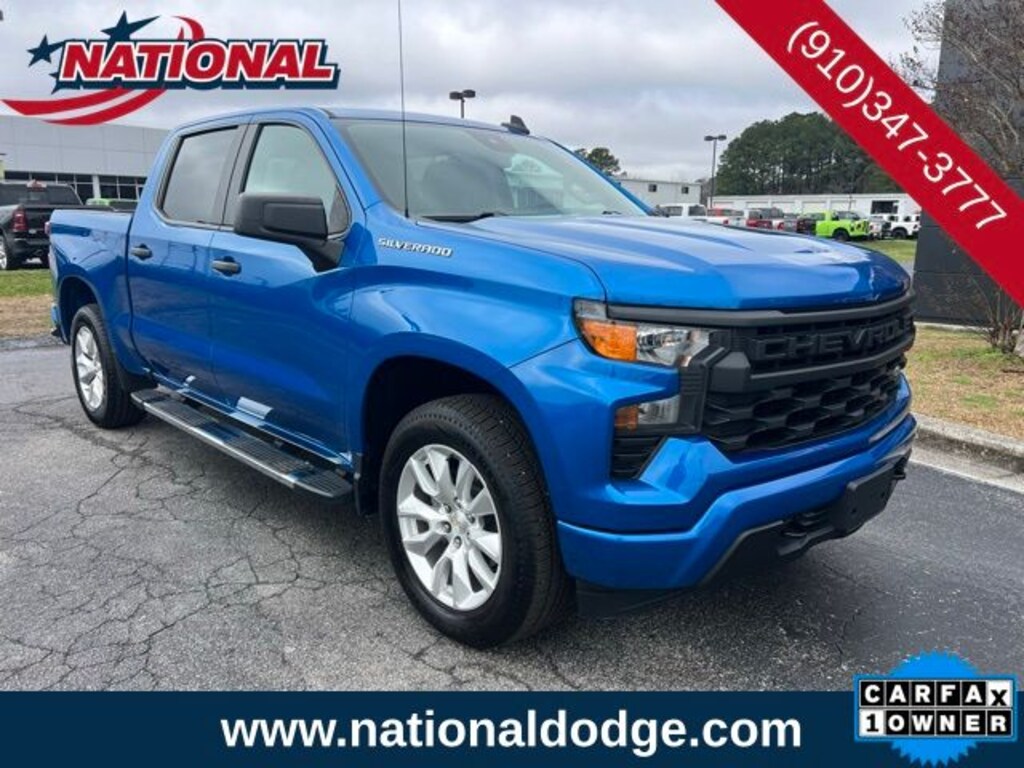 Used 2023 Chevrolet Silverado 1500 Custom Crew Cab