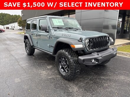 2026 Jeep Wrangler Willys 4X4 SUV Jacksonville NC