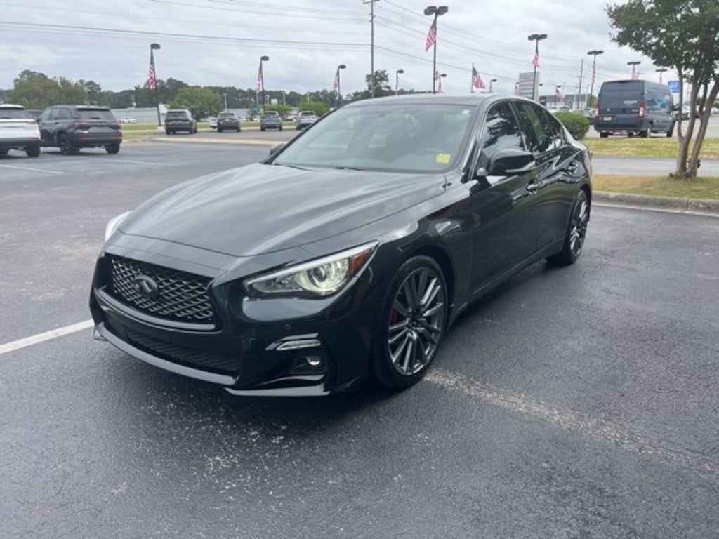 Used 2024 INFINITI Q50 Red Sport 400 Sedan