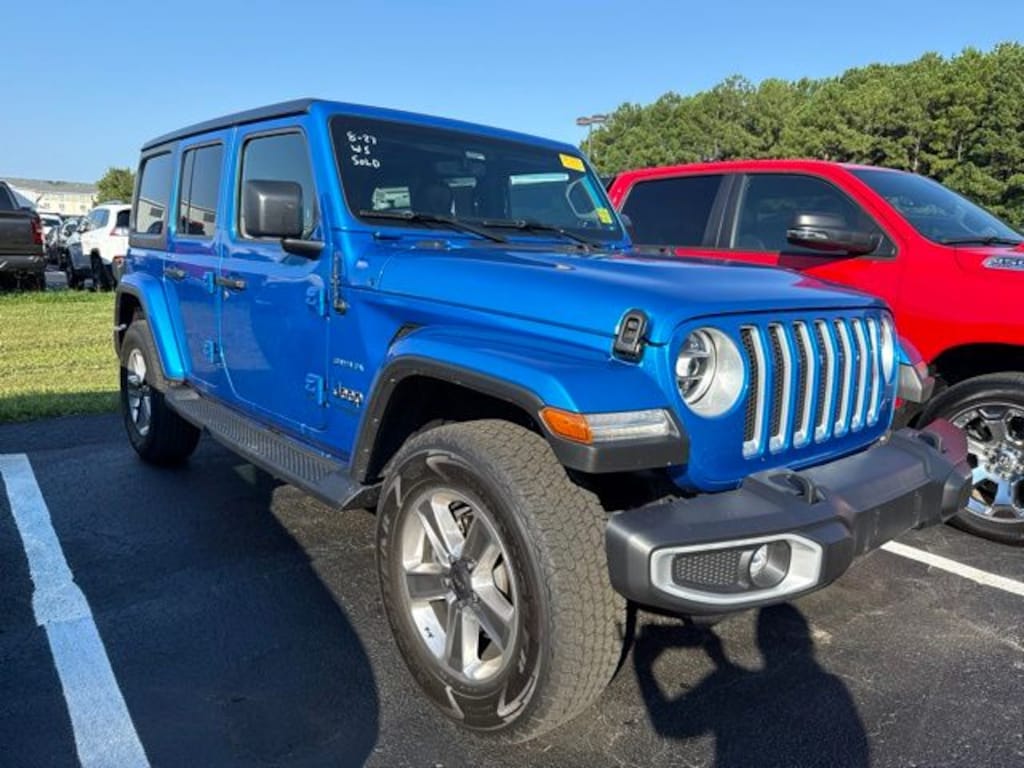 Used 2022 Jeep Wrangler Unlimited Sahara SUV