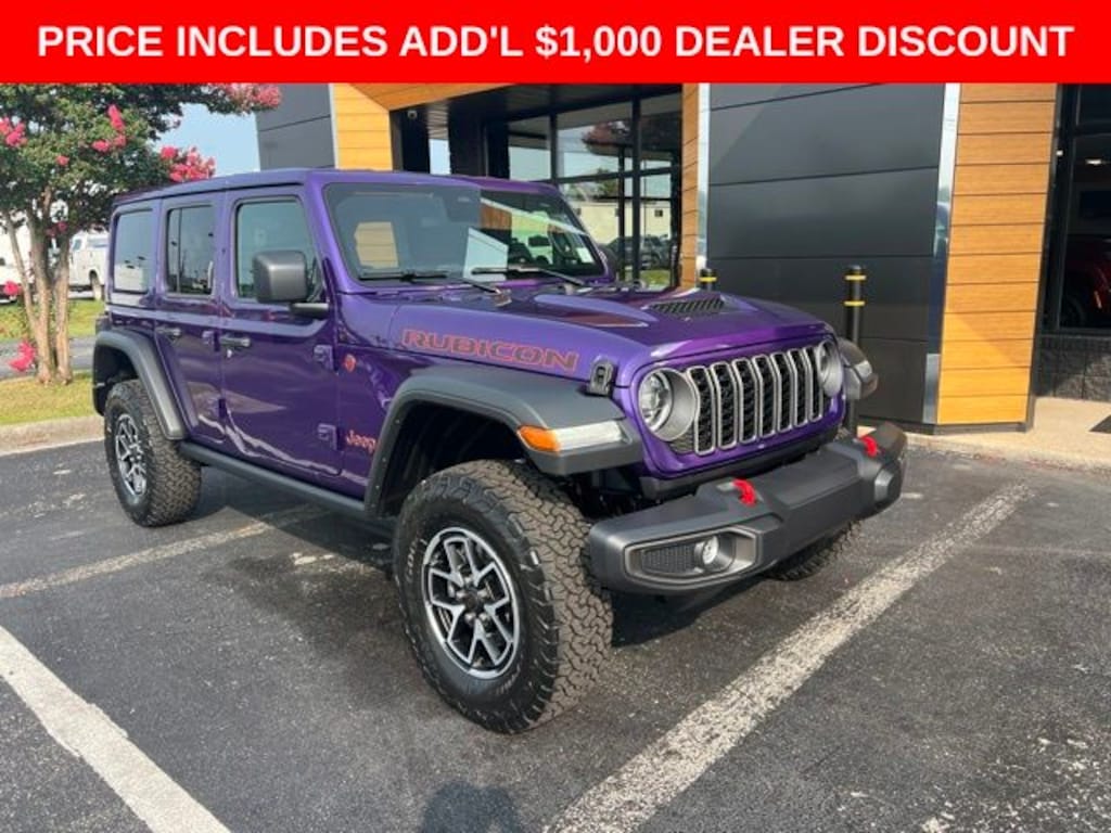 New 2026 Jeep Wrangler Rubicon 4X4 SUV