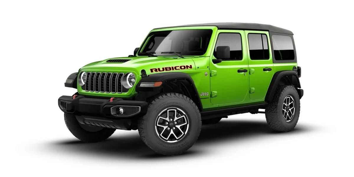 2026 Jeep Wrangler Rubicon off-road flagship trim