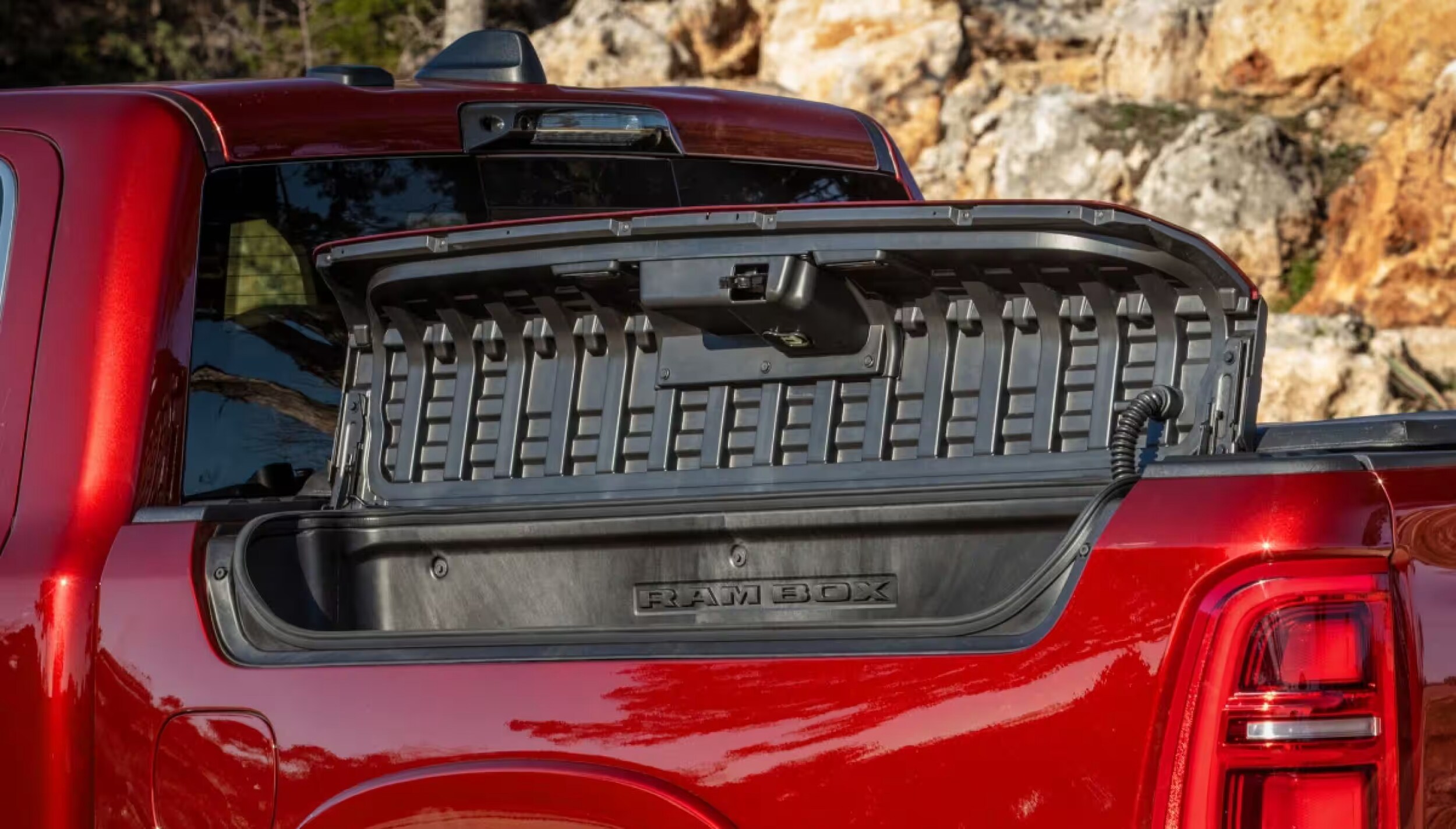 2026 Ram 1500 RamBox cargo system