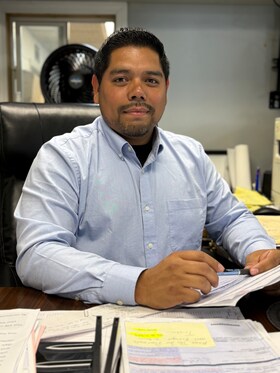 Staff member Carlos Venegas from 60cf6d3228dd