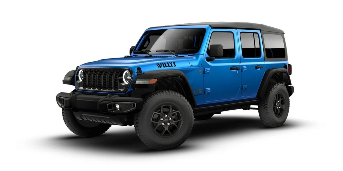 2026 Jeep Wrangler Willys trim on a trail