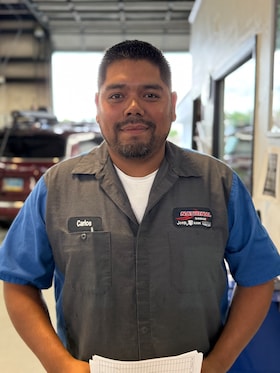 Staff member Carlos Venegas from 60cf6d3228dd