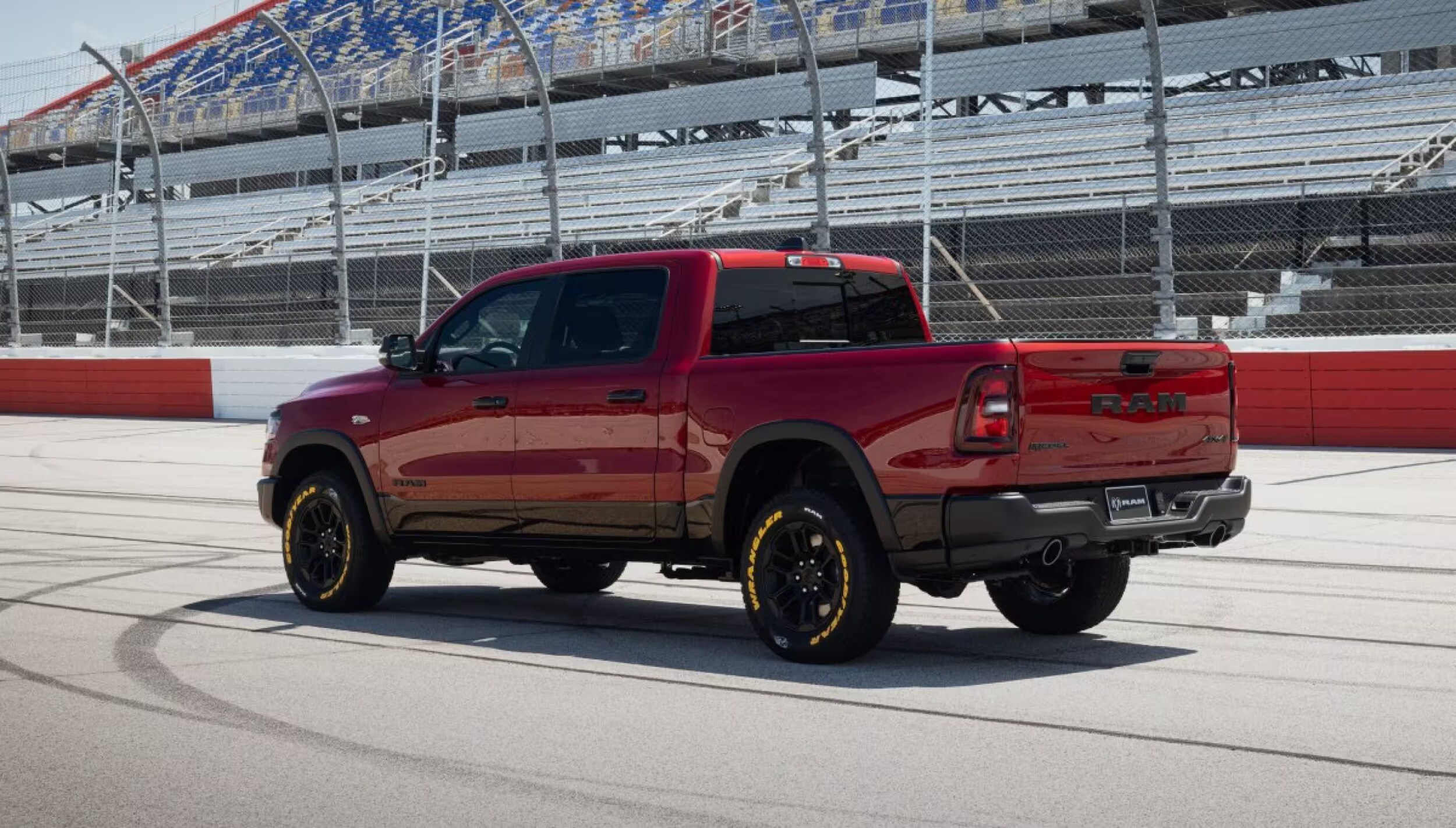 2026 Ram 1500 rear three-quarter exterior view