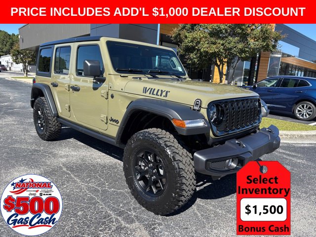 2026 Jeep Wrangler Willys 4X4 SUV