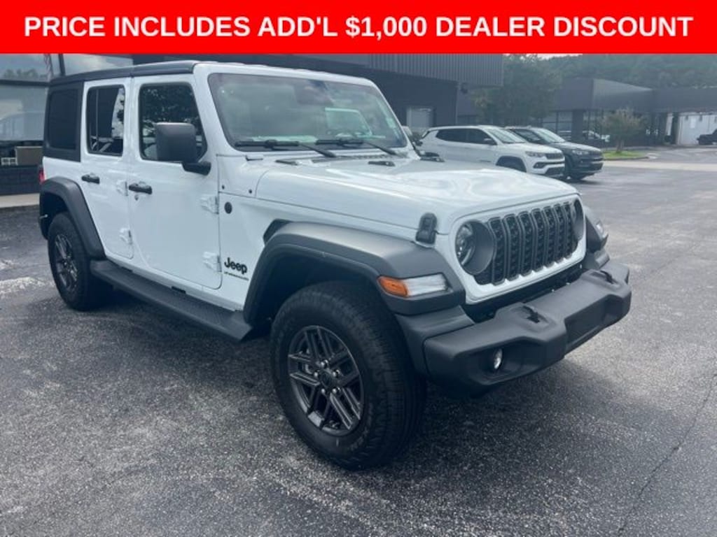 New 2026 Jeep Wrangler Sport S 4X4 SUV