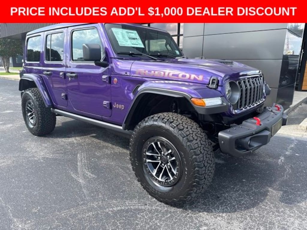New 2026 Jeep Wrangler Rubicon X 4X4 SUV