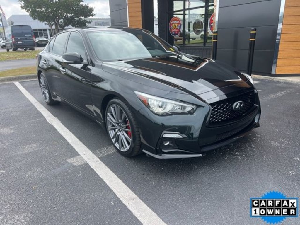 Used 2024 INFINITI Q50 Red Sport 400 Sedan