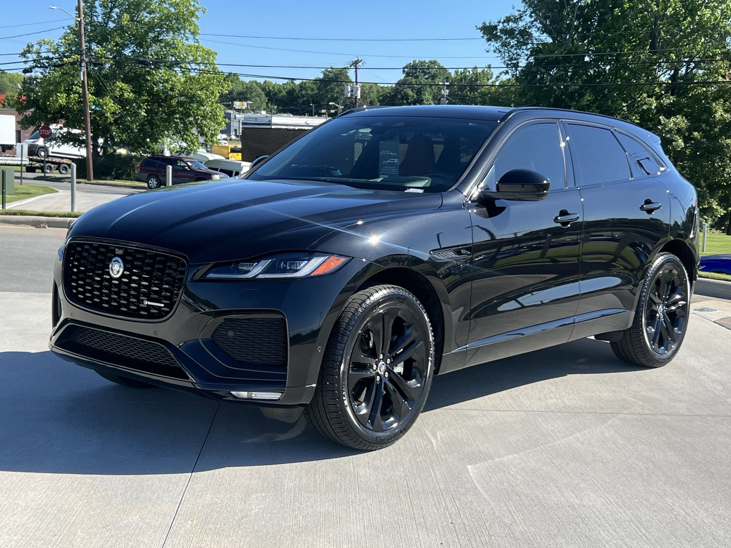 Certified 2025 Jaguar F-PACE R-Dynamic S with VIN SADCT2EXXSA746589 for sale in Charlotte, NC