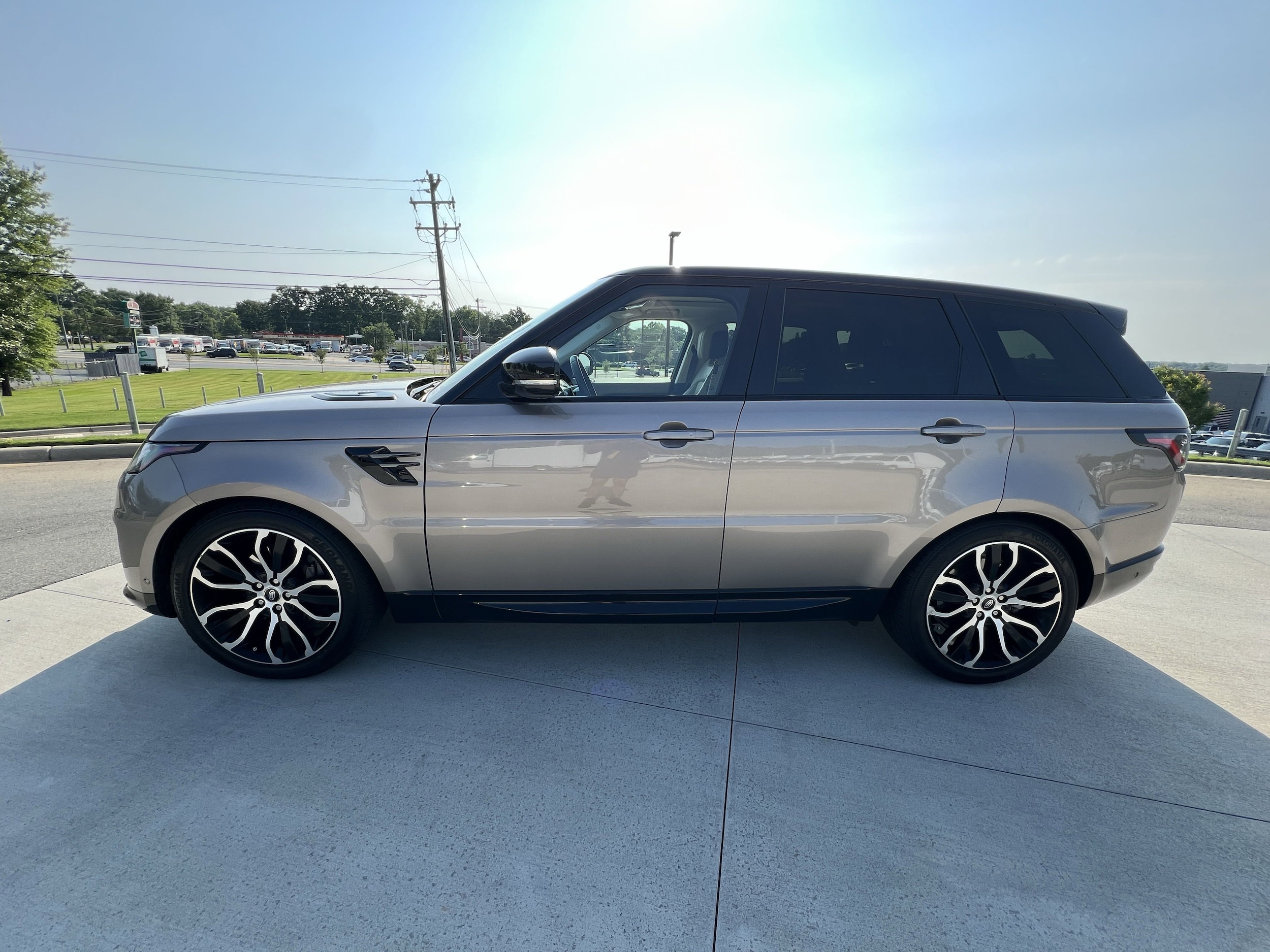 Certified 2022 Land Rover Range Rover Sport HSE Silver Edition with VIN SALWR2SU9NA210750 for sale in Charlotte, NC