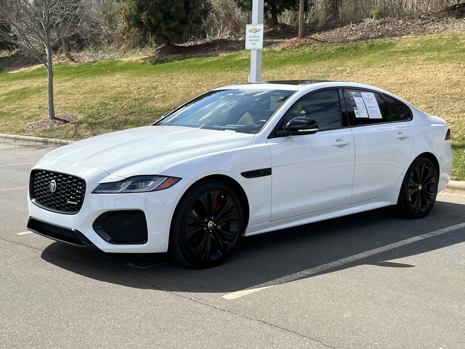Certified 2024 Jaguar XF R-Dynamic SE with VIN SAJB64FX8RCY96726 for sale in Charlotte, NC
