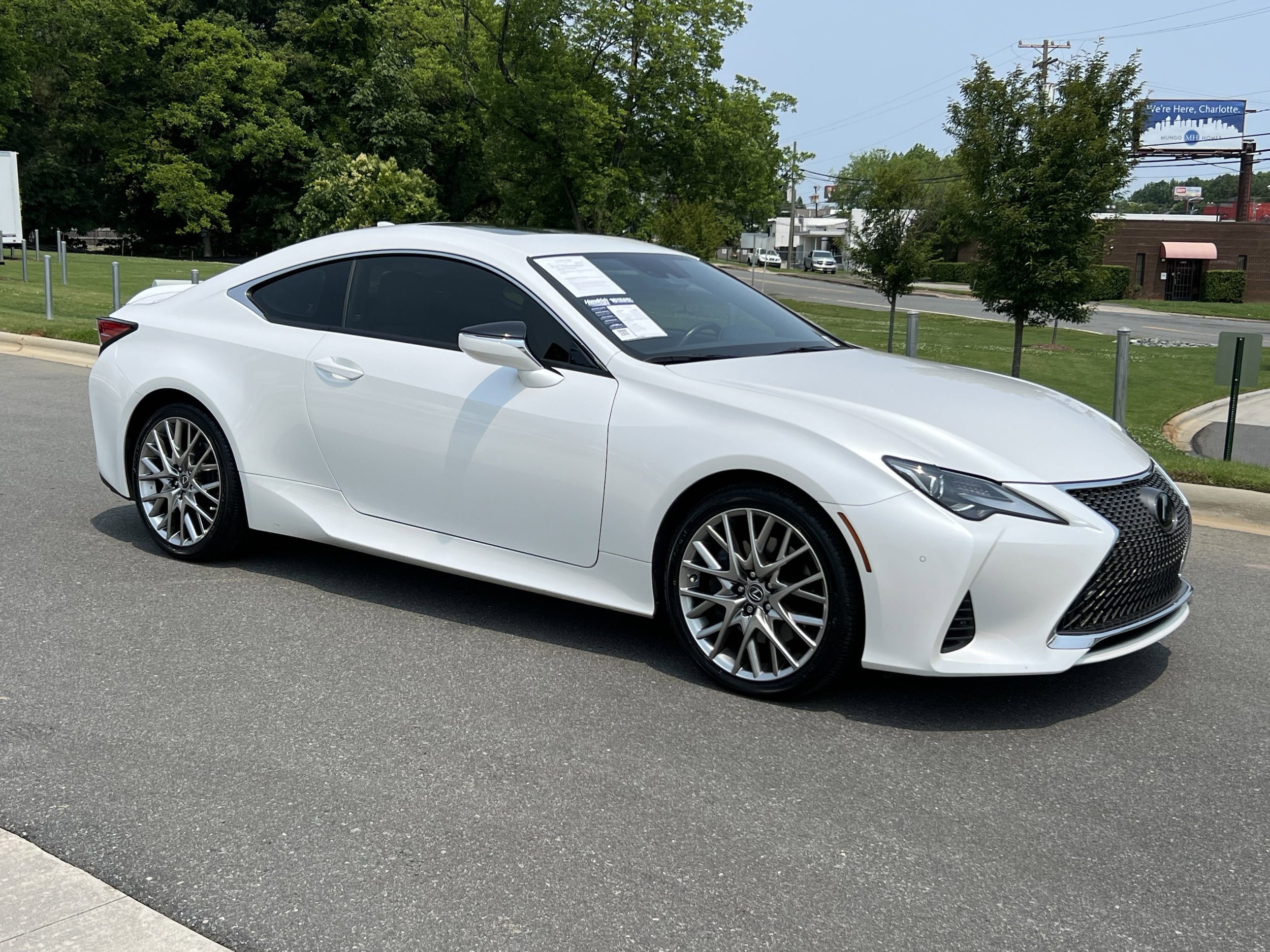 Used 2020 Lexus RC 350 with VIN JTHDZ5BC9L5021981 for sale in Charlotte, NC