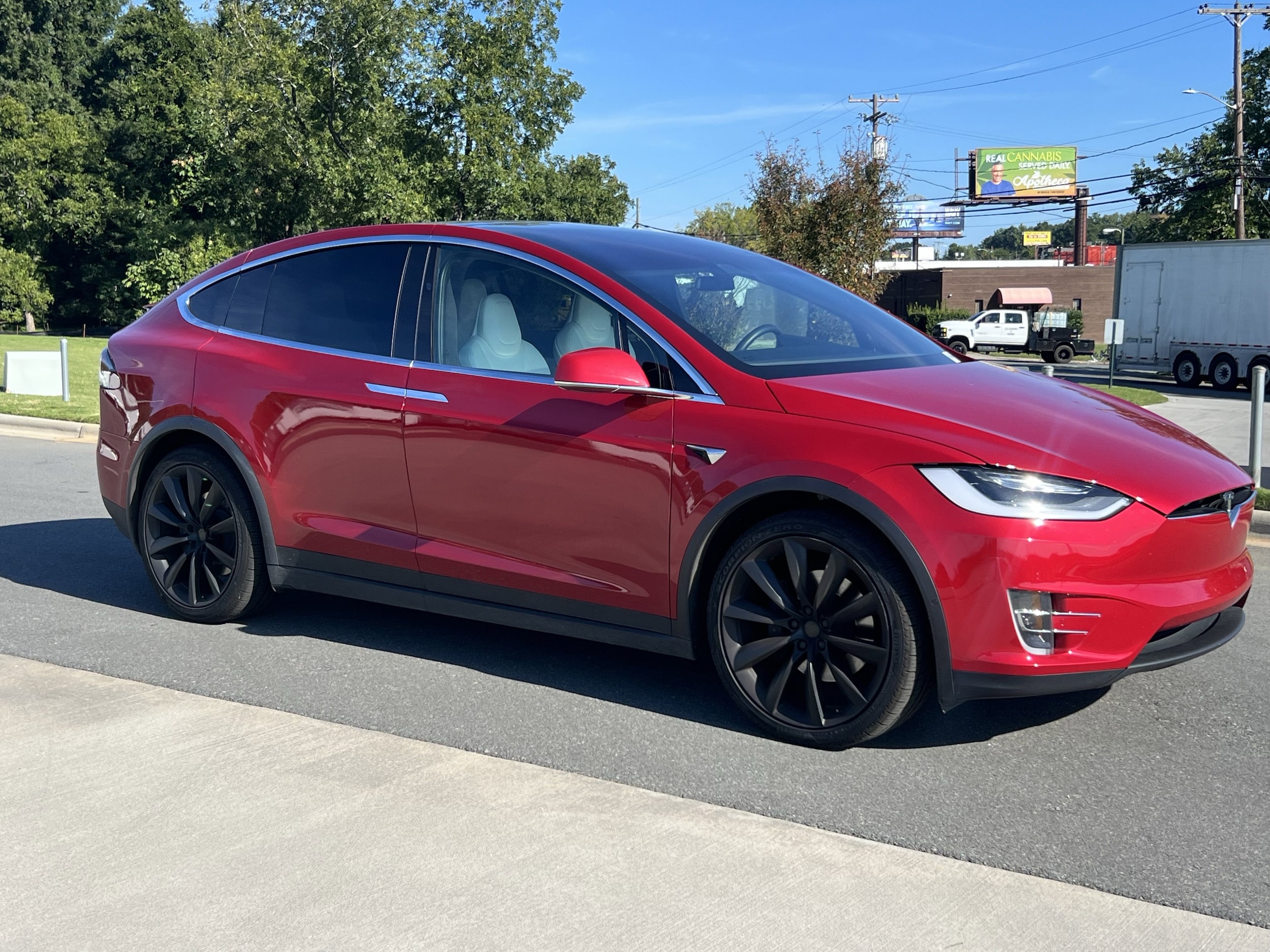 Used 2018 Tesla Model X 75D with VIN 5YJXCBE24JF135867 for sale in Charlotte, NC